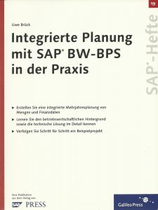 Buch-Cover: Integrierte Planung mit SAP BW-BPS in der Praxis
